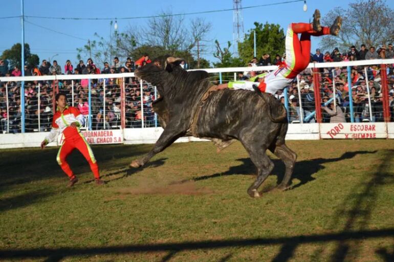 Fiesta taurina en Quiindy. Archivo.