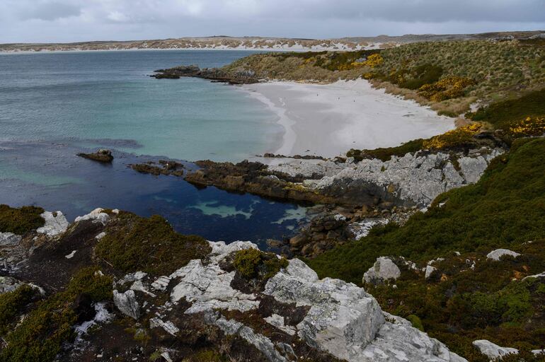 Vista de las Islas Malvinas (imagen referencial).