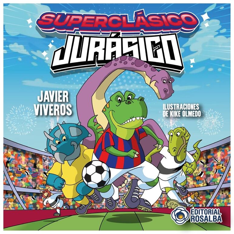 Obra de Javier Viveros dirigida al público infantojuvenil, Superclásico Jurásico narra el vibrante juego en el que se enfrentan Huracanes y Decanodontes para definir quién se queda con la punta del campeonato.