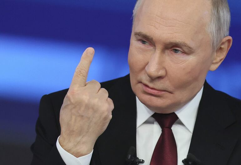 Vladimir Putin, presidente de Rusia.