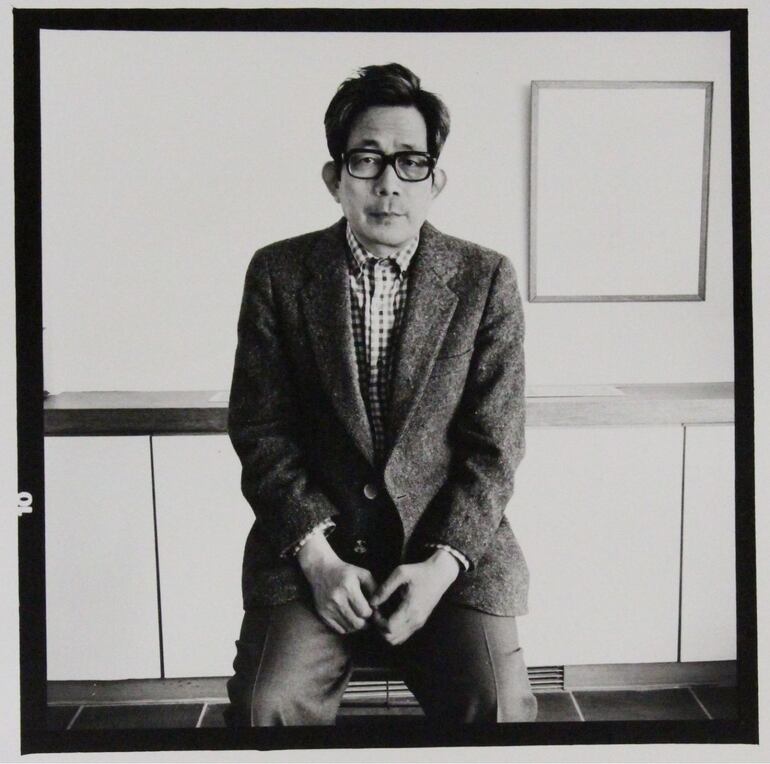 .Kenzaburo Oe fotografiado por Marc Trivier