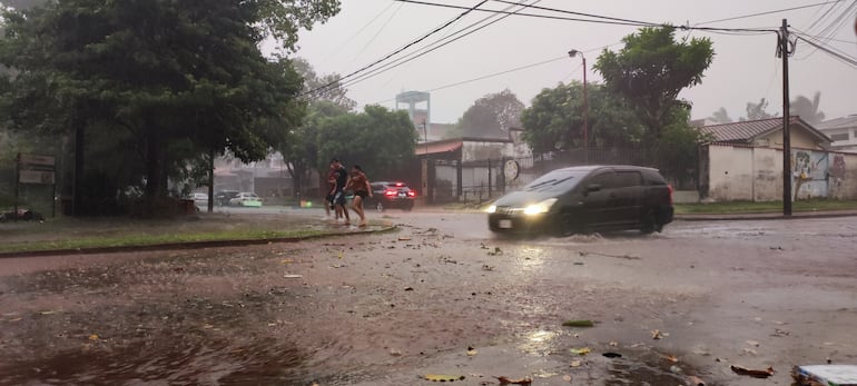 Lluvia CDE tiempo