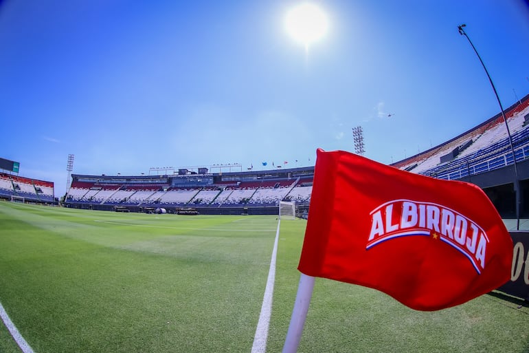 El estadio Defensores del Chaco a la espera de Paraguay vs. Argentina.