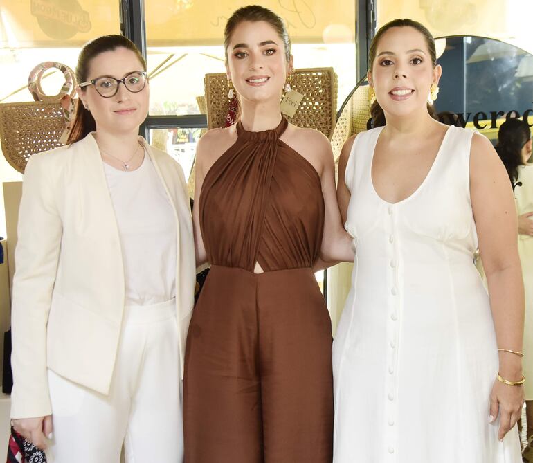 Catalina Nieto, Mariana Frutos y Cecilia Gadea,