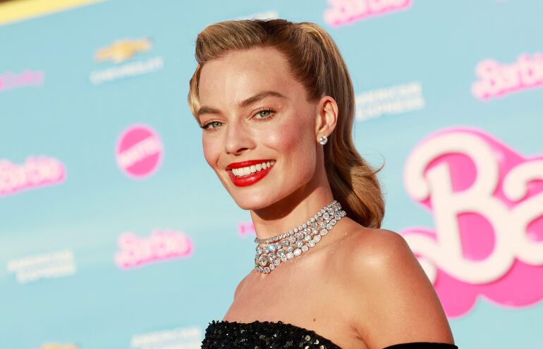 La bella Margot Robbie será mamá en unos meses. (Michael Tran / AFP)