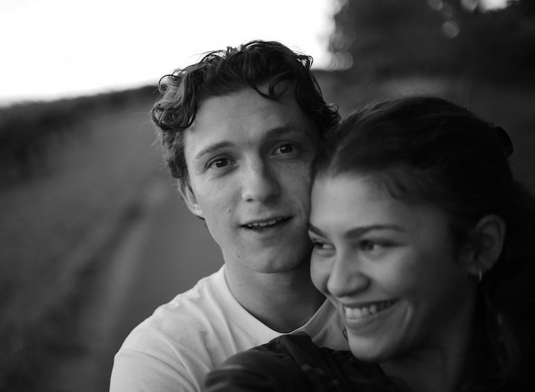 Hermosa parejita, Tom Holland y Zendaya.