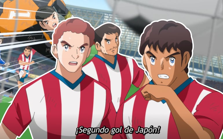 Paraguay en un capitulo de Super Campeones, la nueva adaptación de Captain Tsubasa presentó a la Albirroja en un amistoso con el Japón de Tsubasa Ōzora más conocido como Oliver Atom en nuestro país.