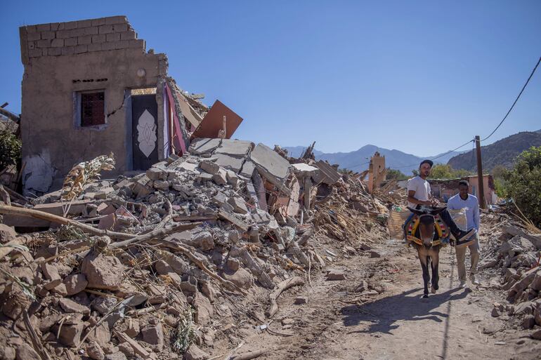 Fotografía de archivo: terremoto en Marruecos.