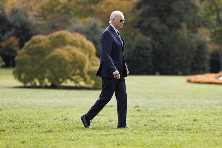 Biden había asegurado, durante su comparecencia a las cumbres climáticas de la ONU en 2021 y 2022, que Estados Unidos aspiraba a un papel de liderazgo en las negociaciones globales. EFE/EPA/AARON SCHWARTZ / POOL