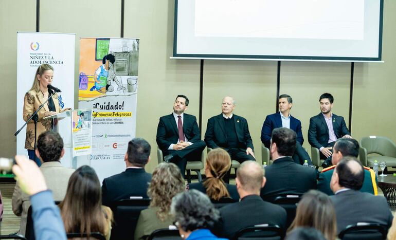 Autoridades presentaron esta mañana la segunda fase de plan contra trata de niñas, niños y adolescentes.