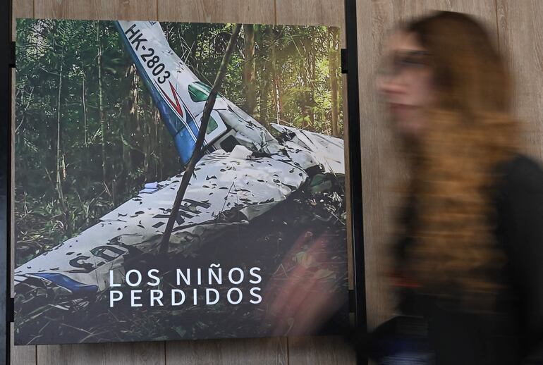 Presentación del documental "Los Niños Perdidos", en Bogotá.