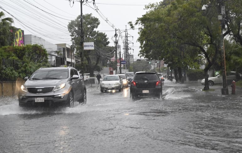 Alerta de tormentas alcanzan también al departamento Central.