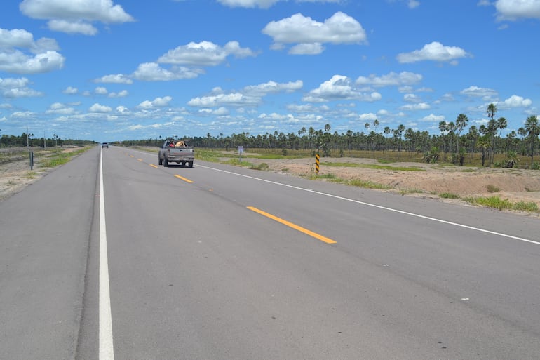 La ruta Bioceánica se encuentra en buenas condiciones y está adecuadamente señalizada.