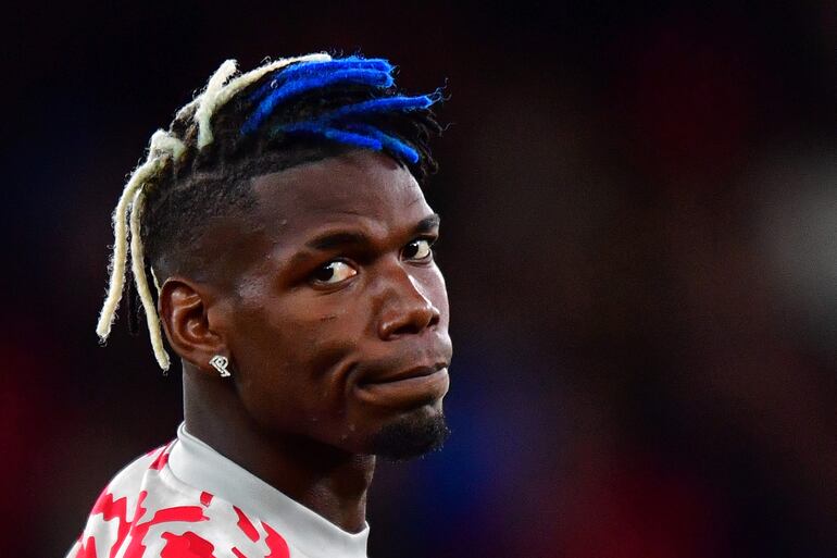 Paul Labile Pogba, 30 años, dio positivo en un control antidoping.