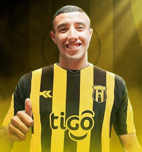 Jonathan David Gallardo, nuevo futbolista de Guaraní.