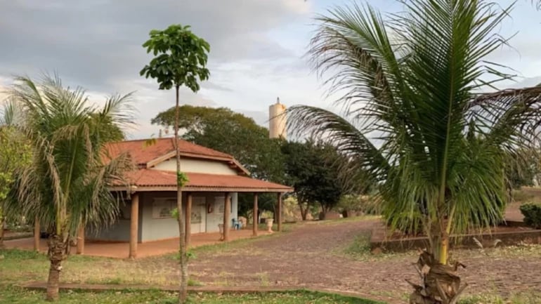 Estancia Negla Poty, ubicada en Bella Vista Norte, que aparece comprada por el hijo del diputado.