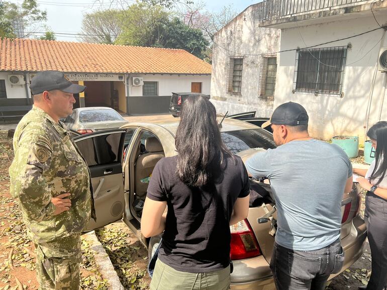 Uno de los allanamientos se realizó en una unidad militar.