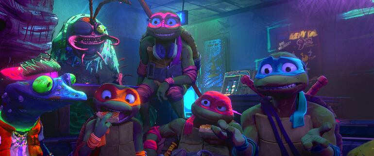 "Tortugas Ninja: Caos mutante", desde hoy en cines de Paraguay.