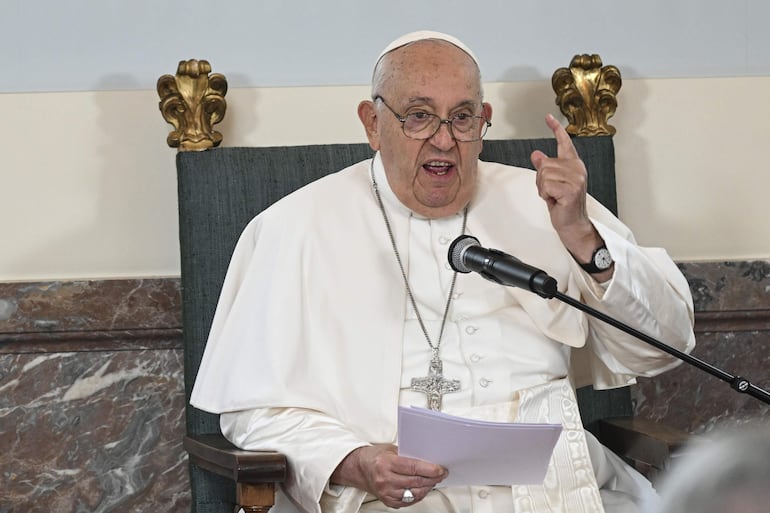 Papa Francisco, en Bruselas.