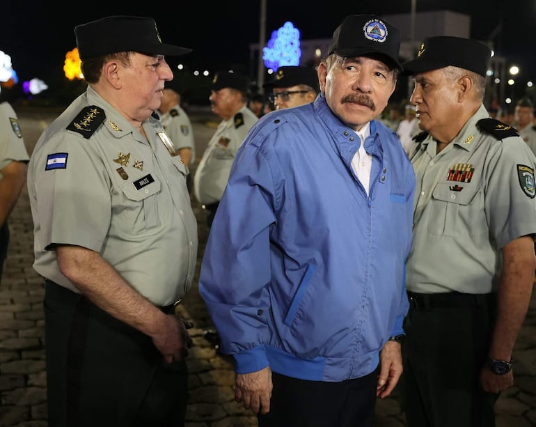 El presidente de Nicaragua, Daniel Ortega.