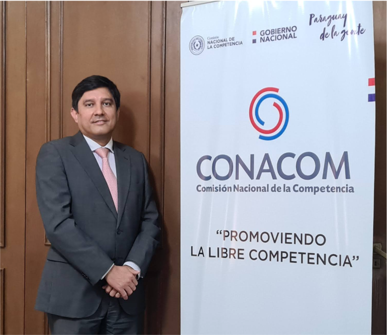 Rolando Díaz, titular del directorio de la Comisión Nacional de Competencia (Conacom).