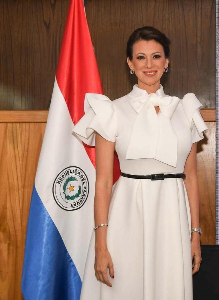 Carina Daher, titular de la Cámara de Empresas Maquiladoras del Paraguay.