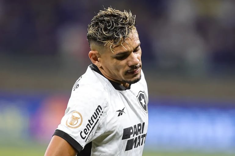 El brasileño Tiquinho Soares, futbolista de Botafogo.