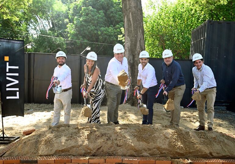 Palada inicial: La construcción de Livit Santa Teresa ya se inició de la mano del Grupo Leven.