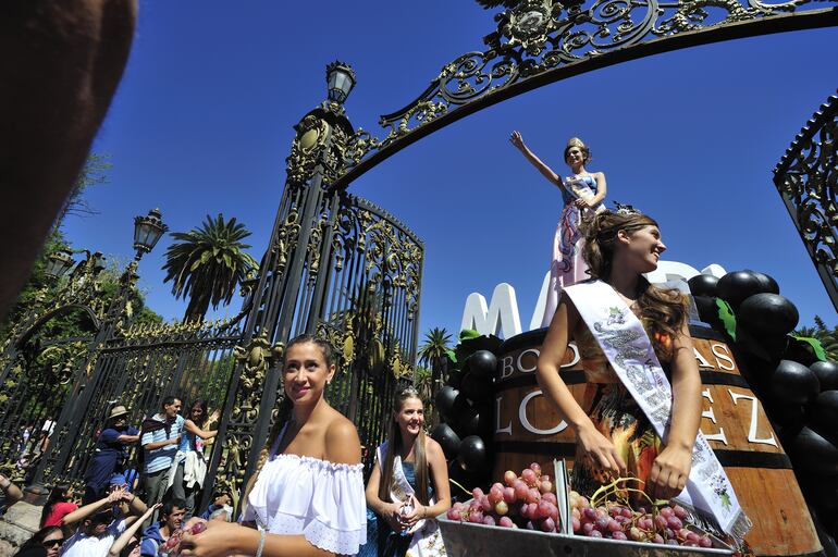 La fiesta de la Vendimia es una de las celebraciones más importantes de Mendoza.