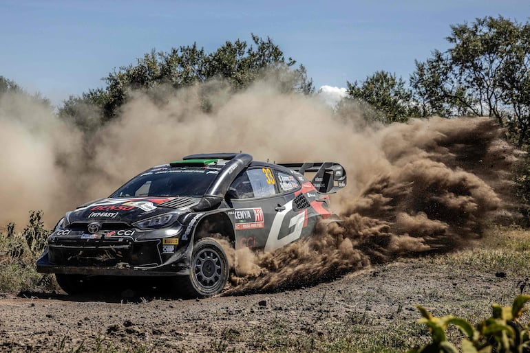 El británico Elfyn Evans (Toyota GR Yaris) culminó ayer en el segundo lugar, a 56,9 de Rovanperä.