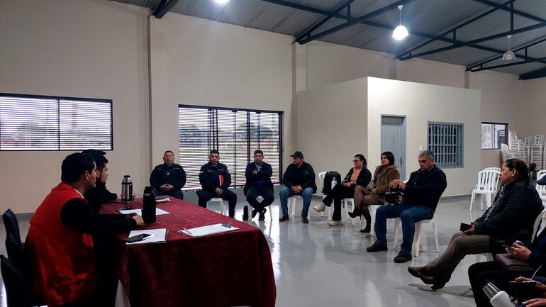 En Santa Rosa del Aguaray, conforman mesa de trabajo para combatir el consumo de droga en el distrito