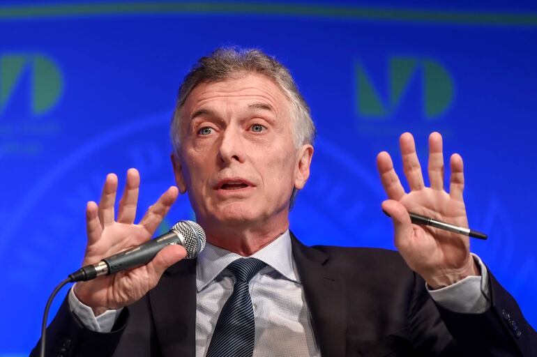 El expresidente argentino y de Boca, Mauricio Macri.