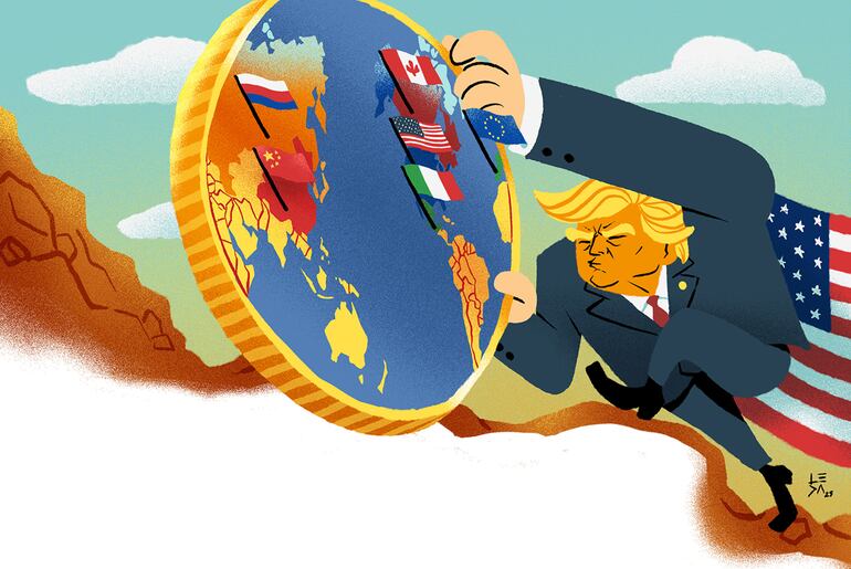 ilustracion Trump