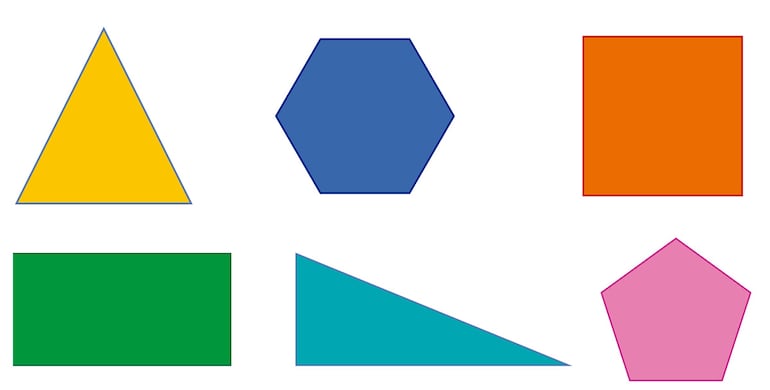 Figuras geométricas planas.