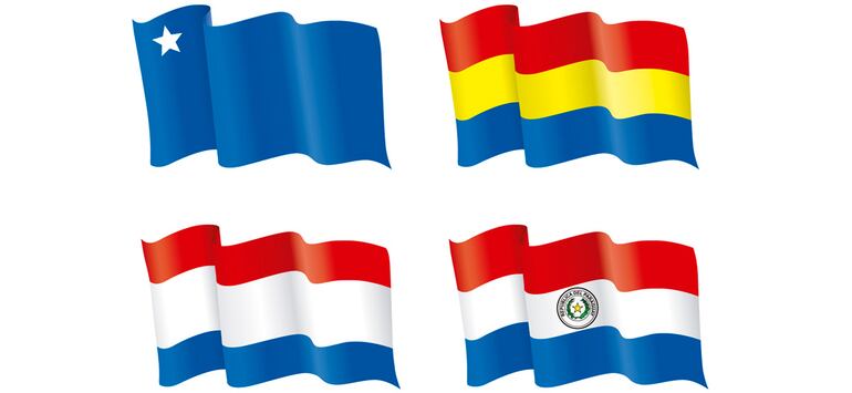 14 de agosto. Día de la Bandera Paraguaya.