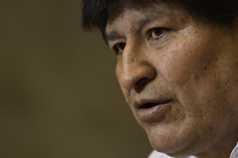 Evo Morales, expresidente de Bolivia.