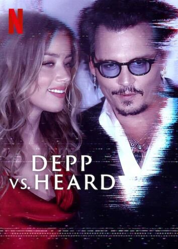 El juicio entre Amber Heard y Johnny Depp llegó a Netflix. Imagen promocional de la serie sobre el juicio de los actores.