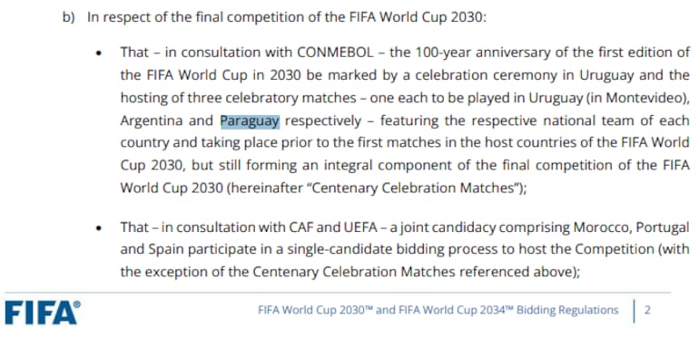 Reglamento FIFA.