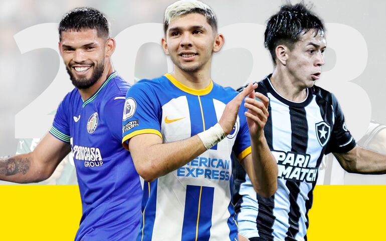 Omar Alderete, Julio Enciso y Matías Segovia, algunos de los nominados a Mejor Futbolista Paraguayo del Año del Diario ABC Color.