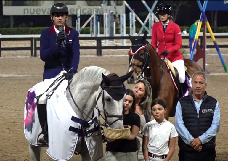 Stieven Barwind se impuso en la categoria superior, llevando dos galardones en estas competencias CSI1*.