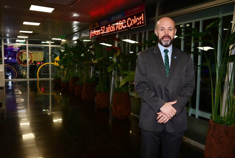 Iván Felipe León Ayala, representante de la FAO en Paraguay