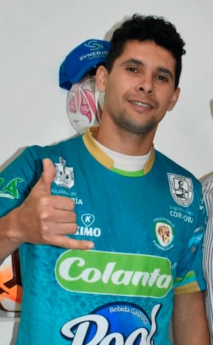 Blas Díaz (03/02/1991), en Jaguares de Córdoba, Colombia.