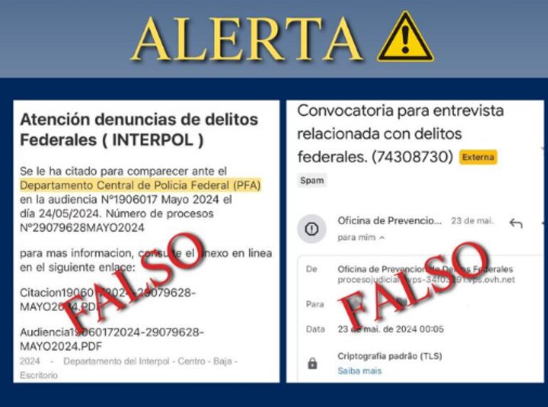 La Policía Nacional alerta sobre nueva modalidad de estafa.