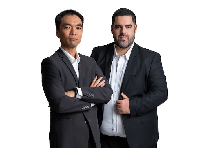 Daniel Chung y Jorge "Chipi" Vera, la nueva dupla del Cardinal Deportivo.