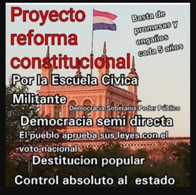 Imagen del proyecto de iniciativa popular.