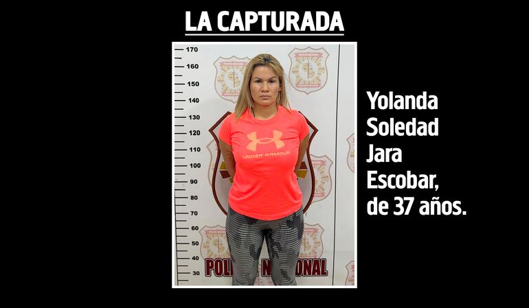 Yolanda Soledad Jara Escobar, imputada.