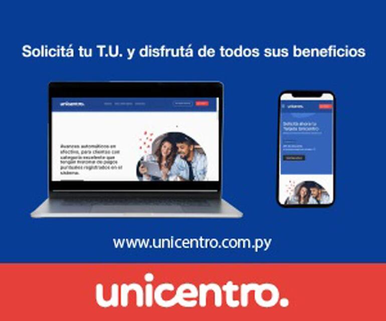 Unicentro brinda la posibilidad de contar con la TU, con importantes beneficios.