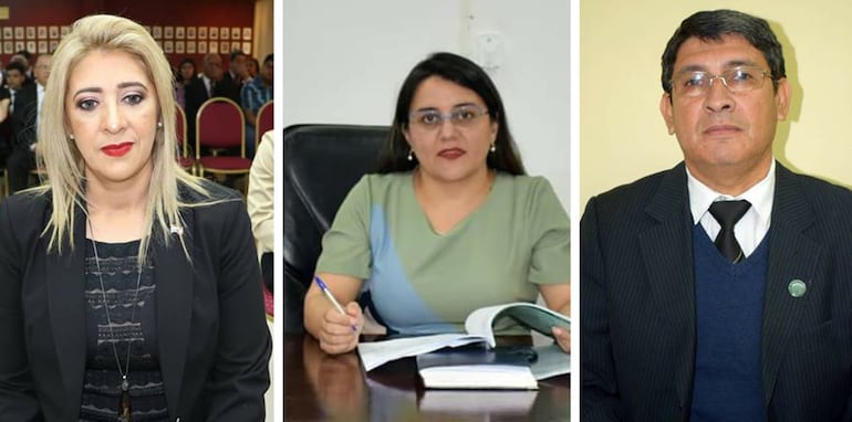 Los camaristas Juliana Giménez, Graciela Ortiz y Efrén Giménez conforman la Cámara de Apelaciones que confirmó la condena.