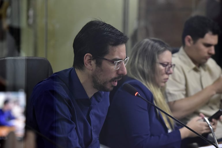 Concejal de Asunción Álvaro Grau (PPQ), uno de los más críticos a la administración de Nenecho.