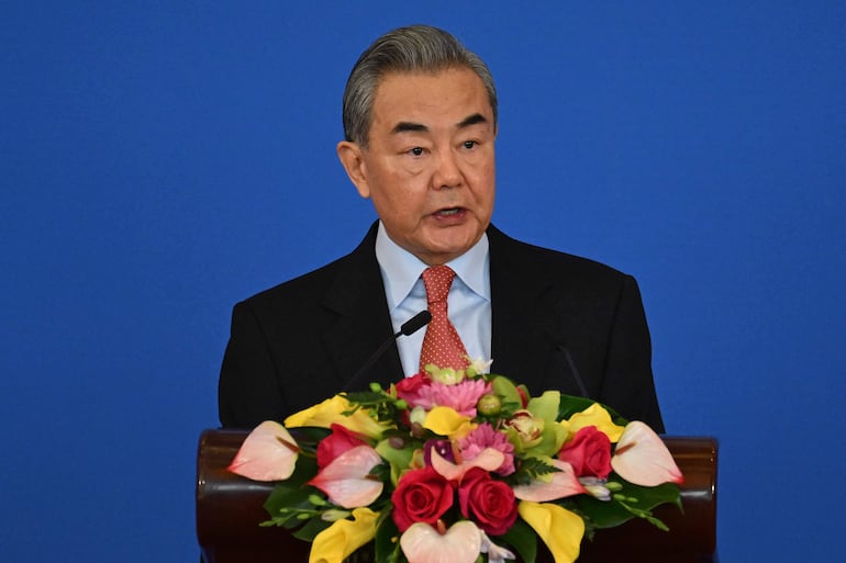 El ministro de Asuntos Exteriores de China, Wang Yi.